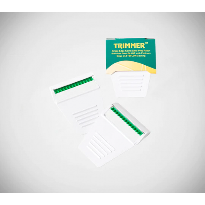 Trimmer Plus Disposable Skin Prep Razor 50 Pcs/Pack